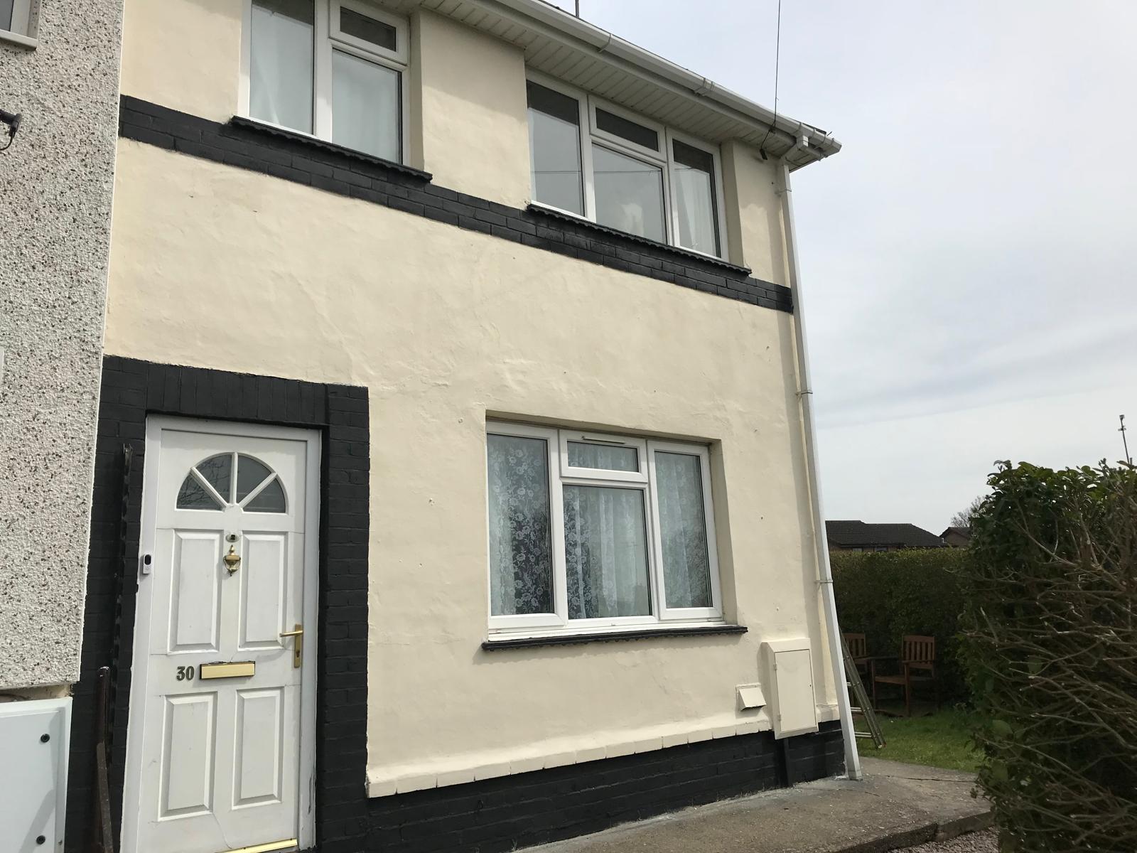 House after rendering Stamford
